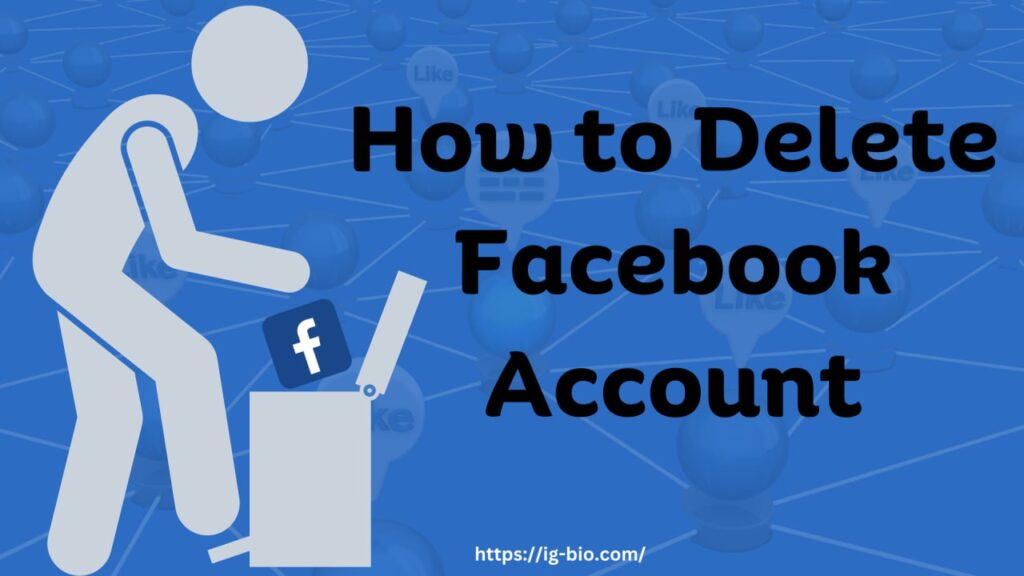 how to delete a facebook account