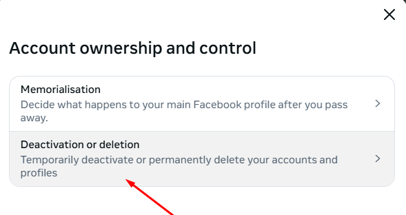 deletion-or-deactivation